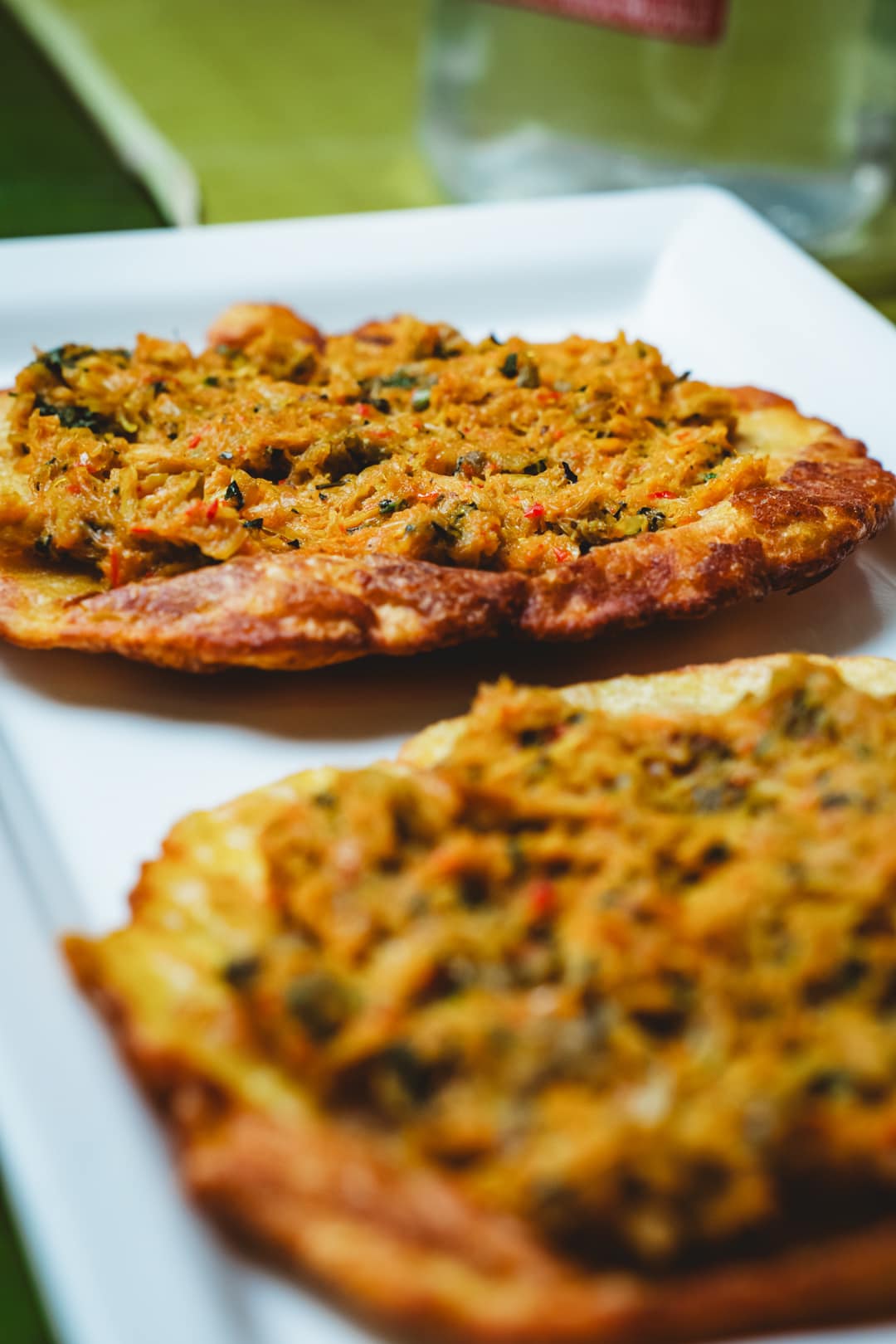 Tostones y chicharrón